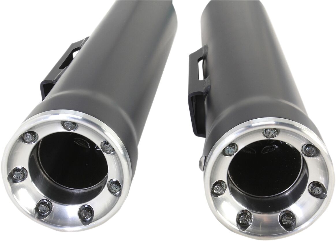 Cobra 3" Rpt Slip On Muffler Black Hd Exhaust Slip-Ons And Mufflers Cobra