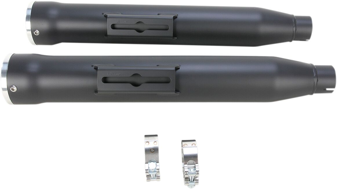 Cobra 3" Rpt Slip On Muffler Black Hd Exhaust Slip-Ons And Mufflers Cobra