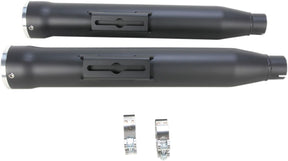 Cobra 3" Rpt Slip On Muffler Black Hd Exhaust Slip-Ons And Mufflers Cobra