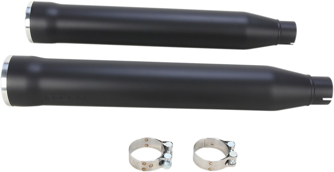 Cobra 3" Rpt Slip On Muffler Black Hd Exhaust Slip-Ons And Mufflers Cobra