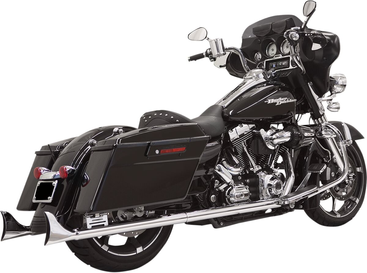 Bassani Xhaust Mufflers Fishtail 33 W/Baffles MUFFLERS FOR HARLEY Bassani Xhaust
