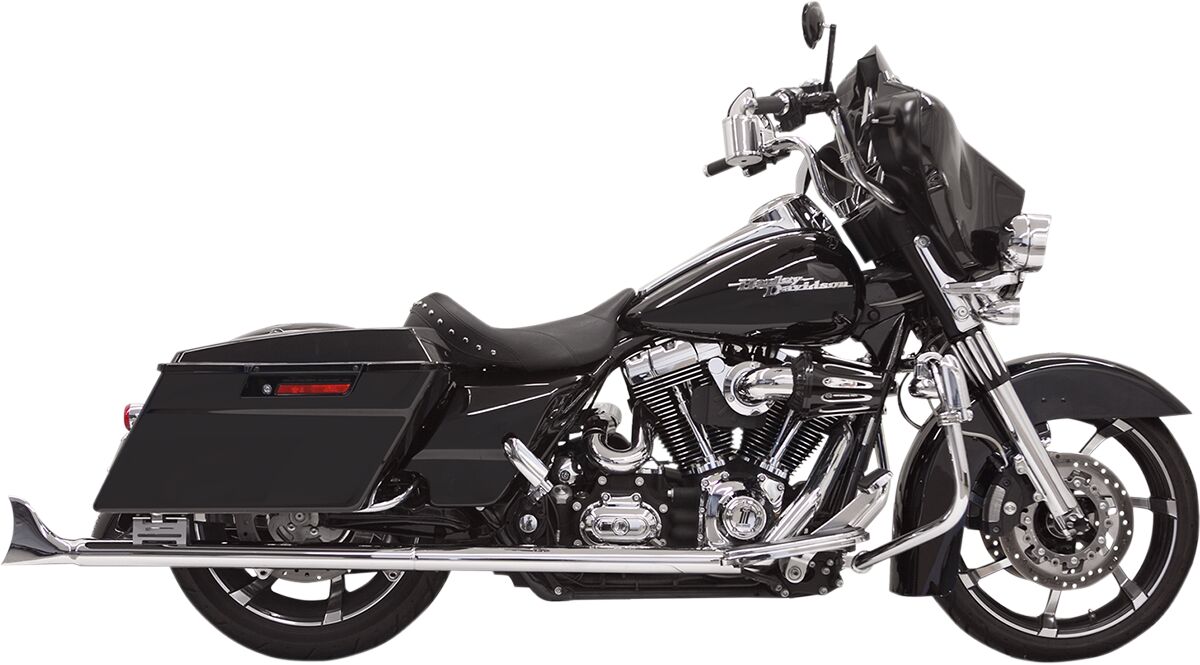 Bassani Xhaust Mufflers Fishtail 33 W/Baffles MUFFLERS FOR HARLEY Bassani Xhaust