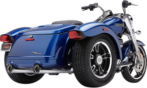 Cobra Slip On Mufflers Chrome Freewheeler Slip-Ons Exhaust Cobra