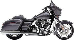 Cobra Muffler 4 Twins Chr Flh Exhaust Slip-Ons And Mufflers Cobra