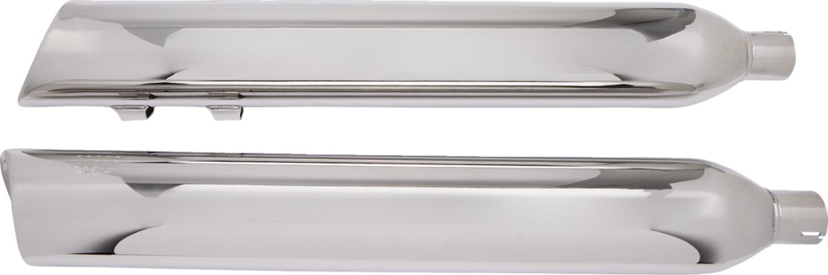 Cobra Mufflers 4" Round Slip On 909 Chrome Slip-Ons Exhaust Cobra