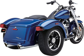 Cobra Mufflers 4" Round Slip On 909 Chrome Slip-Ons Exhaust Cobra