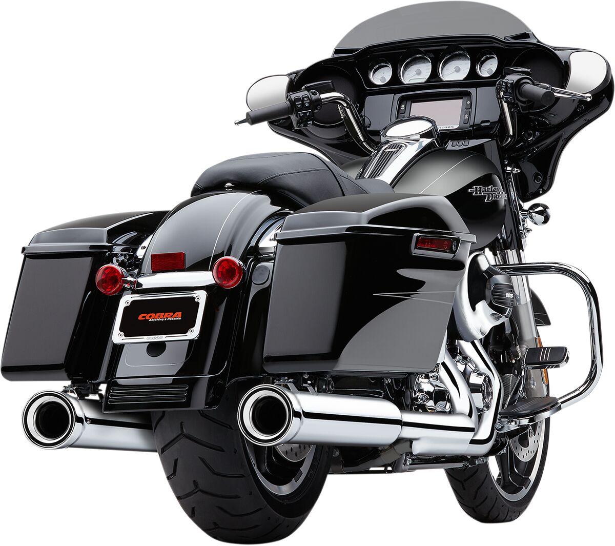 Cobra Mufflers Nh Dresser 95 16 Exhaust Slip-Ons And Mufflers Cobra