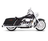 Rinehart Racing Muffler Slip On 4" Chrome W/Black End Caps Slip-Ons Exhaust Rinehart Racing