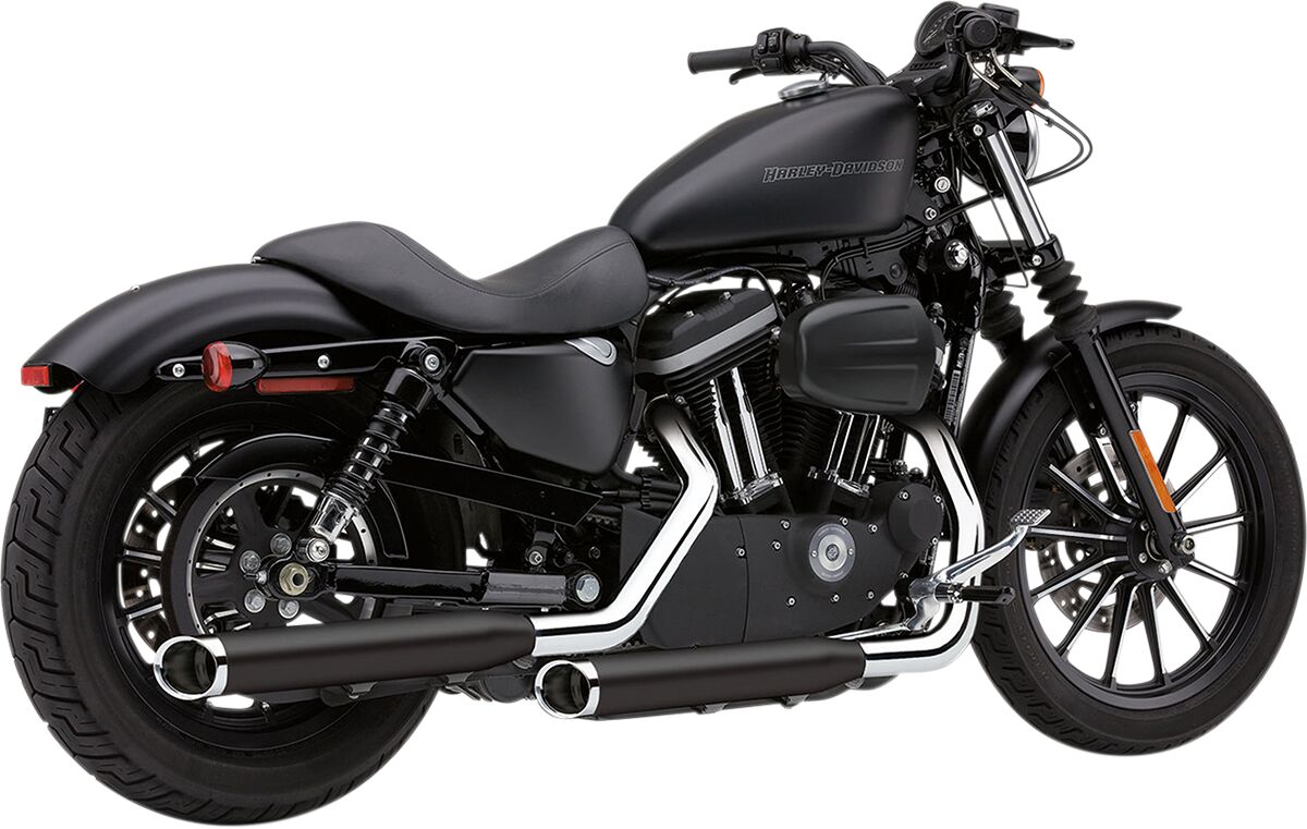 Cobra Mufflers Slip On Raven 3" Round Black Exhaust Slip-Ons And Mufflers Cobra