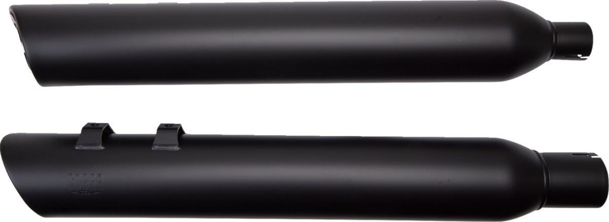 Cobra Mufflers 3 1/2" Round Slip On 909 Black Exhaust Slip-Ons And Mufflers Cobra