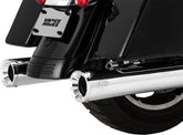 Muffler Slip On Eliminator 400 Chrome W/Chrome End Caps Vance & Hines Default Title
