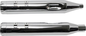 S&S Cycle Muffler 4.5" Slip On Mk45 Chrome Thruster End Cap Chrome Body Finish Slip-Ons Exhaust S&S Cycle