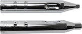 S&S Cycle Muffler 4.5" Slip On Mk45 Chrome Tracer End Cap Chrome Body Finish Slip-Ons Exhaust S&S Cycle