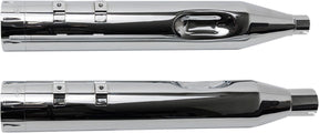 S&S Cycle Muffler 4.5" Slip On Mk45 Chrome Tracer End Cap Chrome Body Finish Slip-Ons Exhaust S&S Cycle