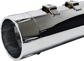 S&S Cycle Muffler 4.5" Slip On Mk45 Chrome Tracer End Cap Chrome Body Finish Slip-Ons Exhaust S&S Cycle