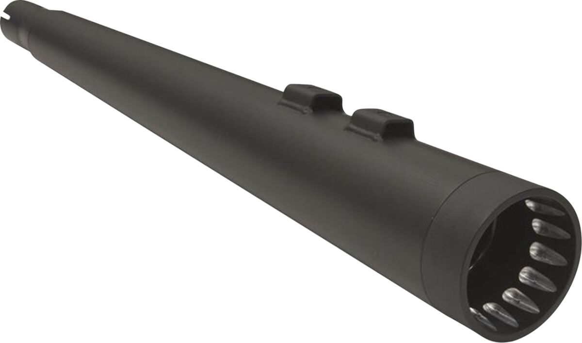 Bassani Xhaust 4" Megaphone DNT Exhaust System, Black - 17-24 Touring Slip-Ons Exhaust Bassani Xhaust