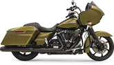 Bassani Xhaust 4" Slip-On Quick Change Series Exhaust System, Black - 17-19 Touring Slip-Ons Exhaust Bassani Xhaust