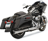 Mufflers Slip On 4" Dnt Eliminator Megaphone Cross Over Chrome Bassani Xhaust Default Title