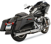 Bassani Xhaust CrossOver Eliminator Exhaust System, Chrome - 17-24 Touring Slip-Ons Exhaust Bassani Xhaust