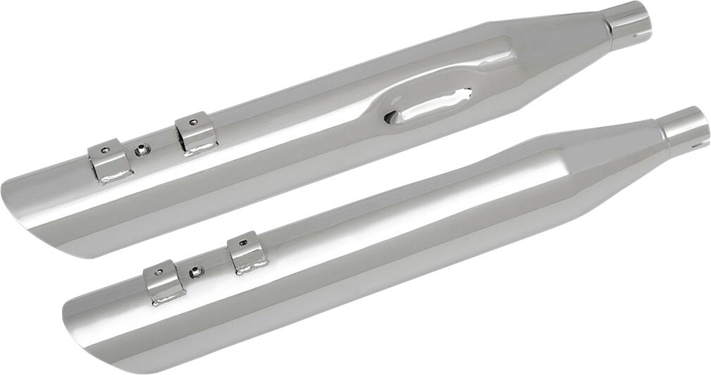 Drag Specialties Muffler 4' Chr 95 16 Fl MUFFLERS FOR HARLEY Drag Specialties