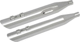Drag Specialties Muffler 4' Chr 95 16 Fl MUFFLERS FOR HARLEY Drag Specialties