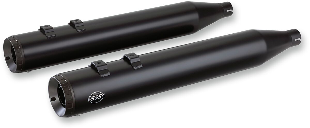 S&S Cycle Mufflers Grand National Slip On Black Slip-Ons Exhaust S&S Cycle