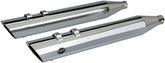 S&S Cycle Muffer Slip On Slash Cut End 4" Touring Chrome Slip-Ons Exhaust S&S Cycle