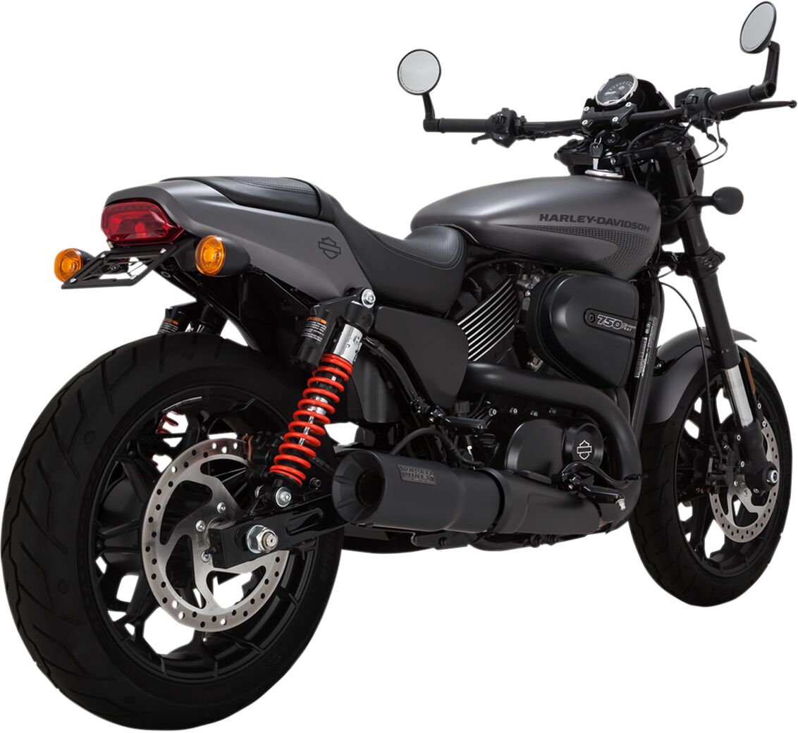 Muffler Hi Output Slip On Black Vance & Hines Default Title
