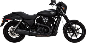 Muffler Hi Output Slip On Black Vance & Hines