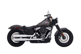 Rinehart Racing Muffler Slip On 3.5" Chrome W/Chrome End Caps Slip-Ons Exhaust Rinehart Racing