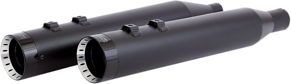 Khrome Werks Mufflers Turbine Tip Slip On 4.5" High Preformance Plus Black Slip-Ons Exhaust Khrome Werks