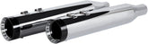 Khrome Werks Mufflers Turbine Tip Slip On 4.5" High Preformance Plus Chrome Slip-Ons Exhaust Khrome Werks