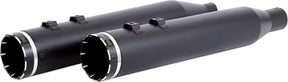 Khrome Werks Mufflers Tracer Tip Slip On 4.5" High Preformance Plus Black Slip-Ons Exhaust Khrome Werks