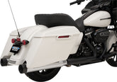 Drag Specialties Muffler Chr 4 W/Bl 17+Fl MUFFLERS FOR HARLEY Drag Specialties