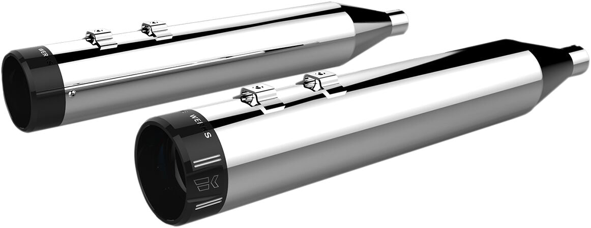 Khrome Werks Mufflers W/Kl Tip Ch96 16 MUFFLERS FOR HARLEY Khrome Werks