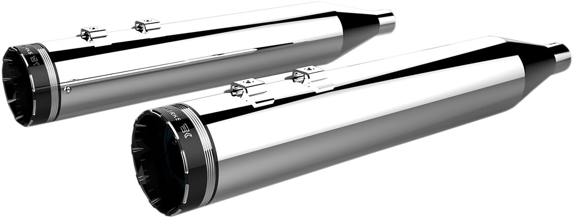Khrome Werks Mufflers W/Tr Tip Ch96 16 MUFFLERS FOR HARLEY Khrome Werks