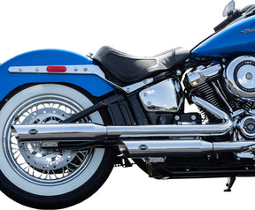 S&S Cycle Muffler Slip On Slash Cut Chrome Slip-Ons Exhaust S&S Cycle