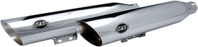 S&S Cycle Muffler Slip On Slash Cut Chrome Slip-Ons Exhaust S&S Cycle