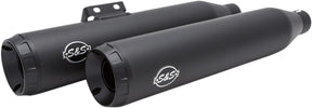 S&S Cycle Muffler Slip On Grand National Black Ceramic Slip-Ons Exhaust S&S Cycle