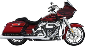 Rinehart Racing Muffler Slip On 4" Ec Chrome W/Chrome End Caps Slip-Ons Exhaust Rinehart Racing