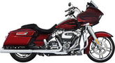 Rinehart Racing Muffler Slip On 4" Ec Chrome W/Chrome End Caps Slip-Ons Exhaust Rinehart Racing