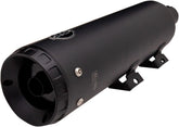 S&S Cycle Grand National 4" Ec Slip On Mufflers Black/Black Slip-Ons Exhaust S&S Cycle