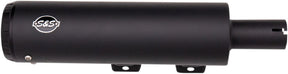 S&S Cycle Grand National 4" Ec Slip On Mufflers Black/Black Slip-Ons Exhaust S&S Cycle
