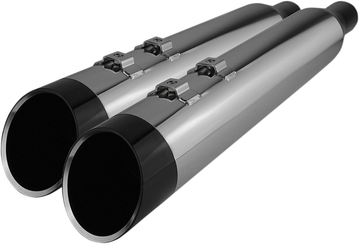 Khrome Werks Muffler 4.5 Edge Fl Tc Ch MUFFLERS FOR HARLEY Khrome Werks