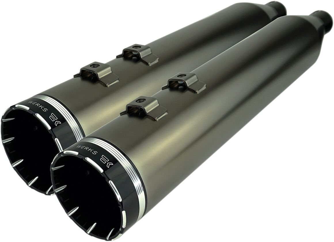 Khrome Werks Muffler 4.5"Tracer M8 Sm Slip-Ons Exhaust Khrome Werks