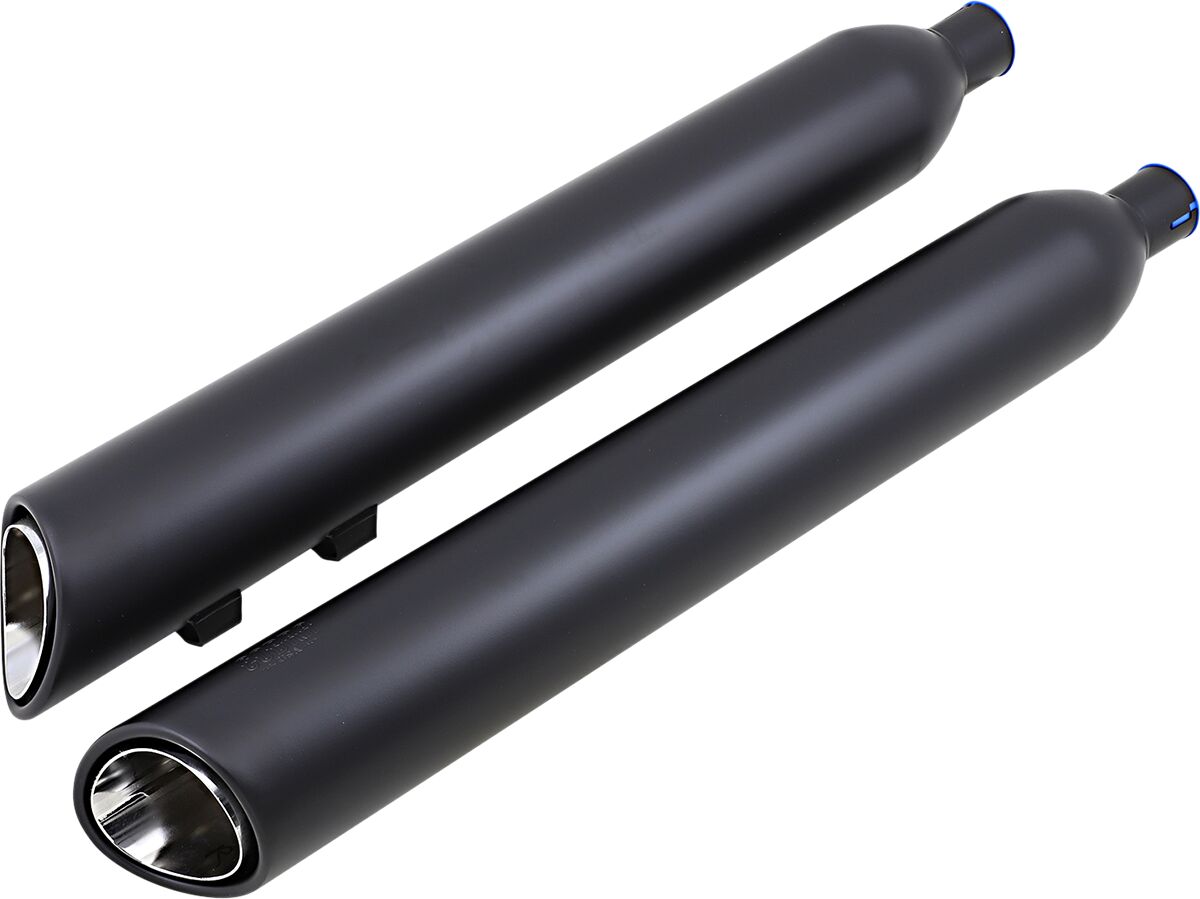 Cobra Tri Glide 909 Mufflers Black Slip-Ons Exhaust Cobra