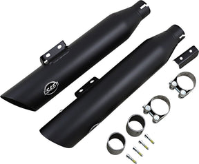 S&S Cycle Muffler S/C Blk 50 S Flfb Slip-Ons Exhaust S&S Cycle