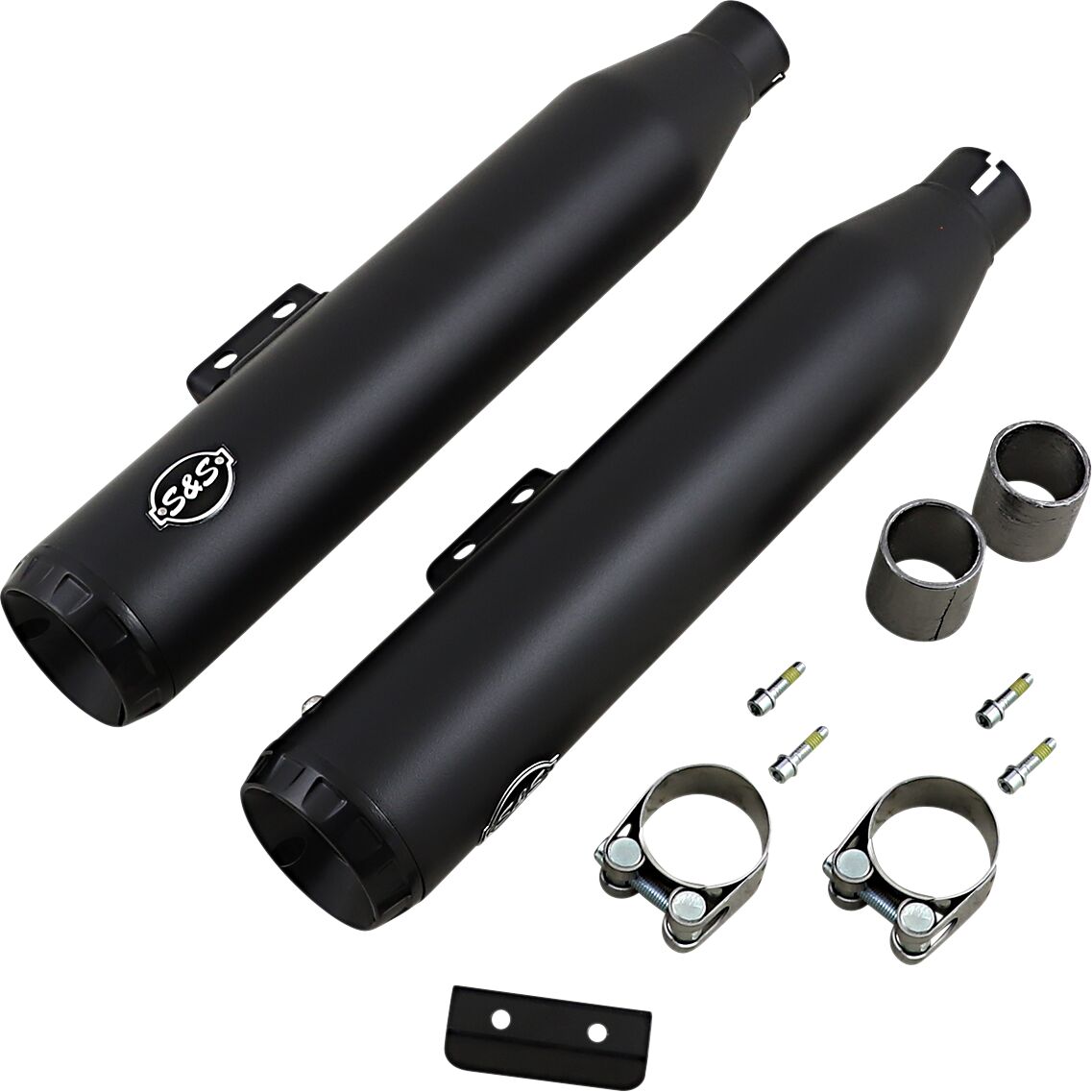 S&S Cycle Muffler Blk Gn 50 S M8 St Slip-Ons Exhaust S&S Cycle