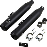 S&S Cycle Muffler Blk Gn 50 S M8 St Slip-Ons Exhaust S&S Cycle