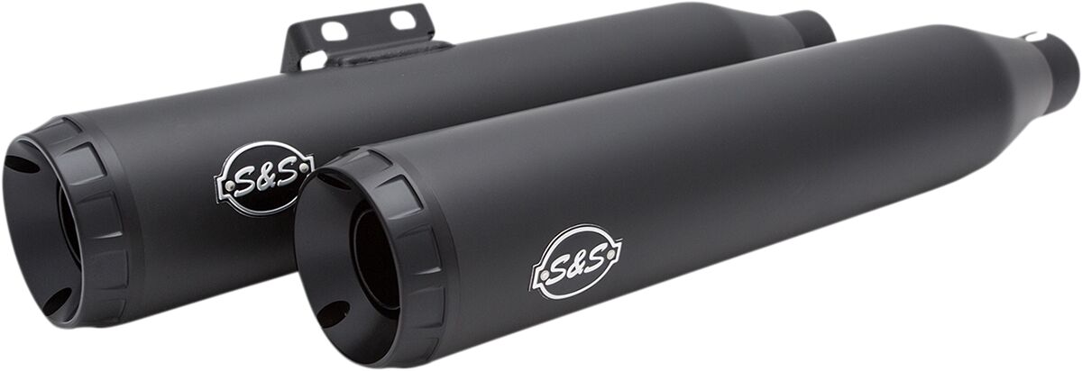 S&S Cycle Muffler Blk Gn 50 S M8 St Slip-Ons Exhaust S&S Cycle